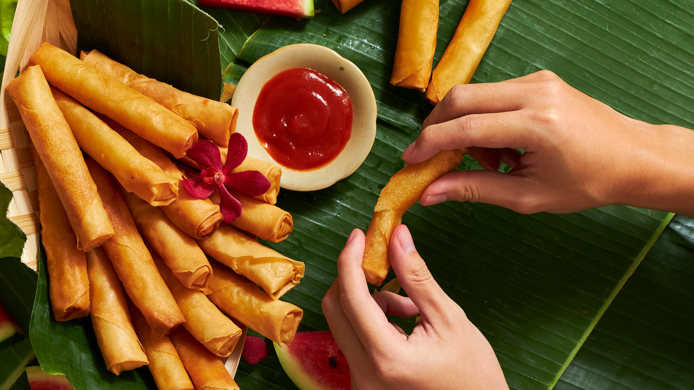 The Crispy Delight of Lumpiang Shanghai